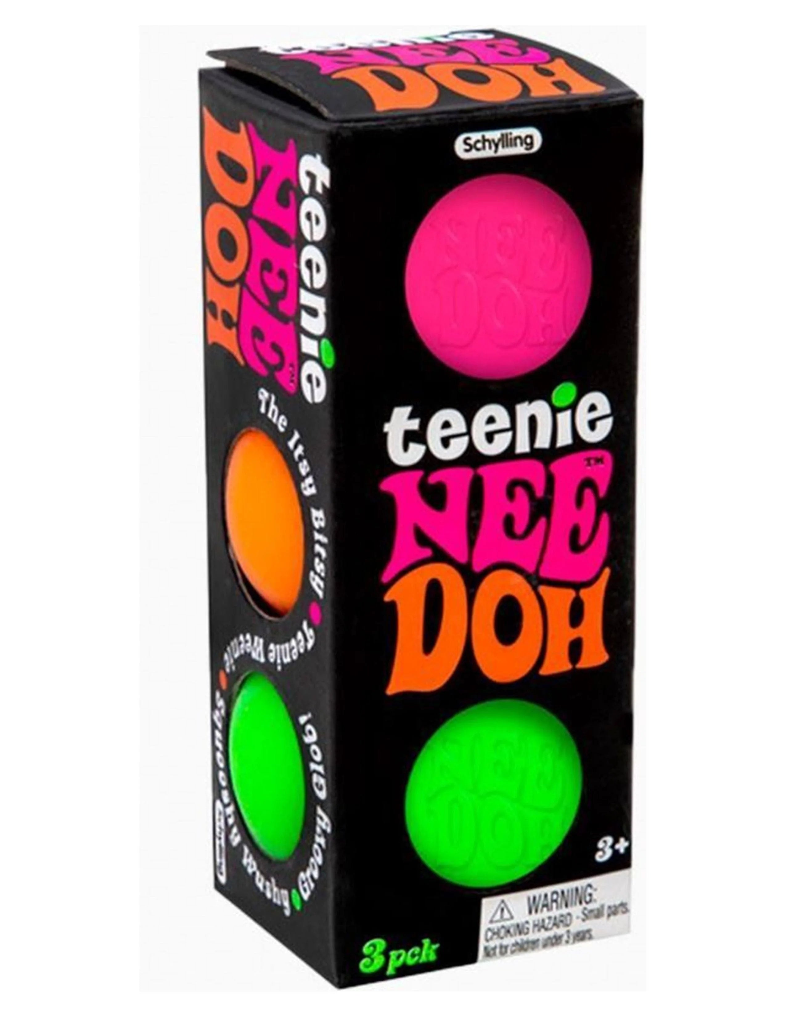 Needoh Teenie 3 Pack balls Schylling