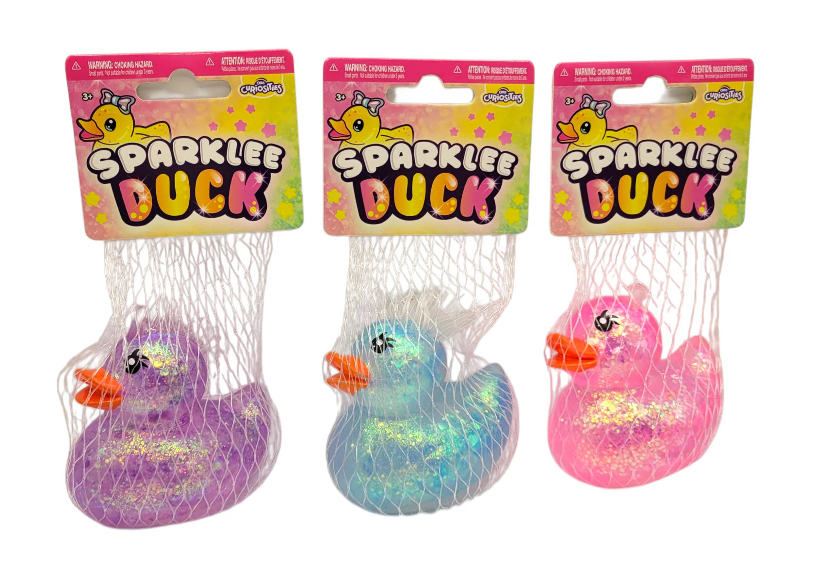 Sparklee Squishy Duck Sugar Squish Glitter Viral squeeze
