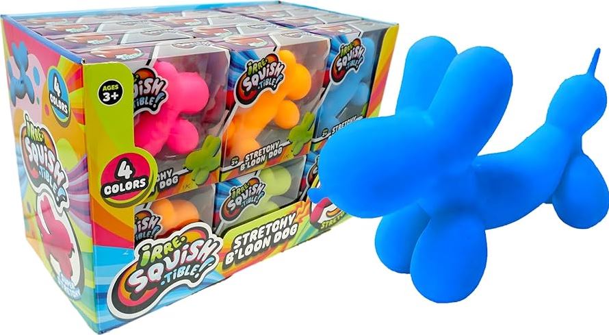 Irre-Squishtible Stretchy Ballon Dog random pick color